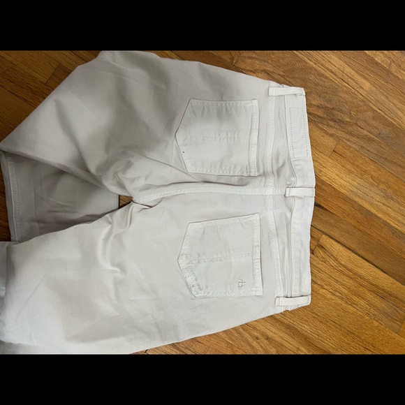 Rag and Bone Off-White Moto Zipper Jeans - Picture 5 of 7